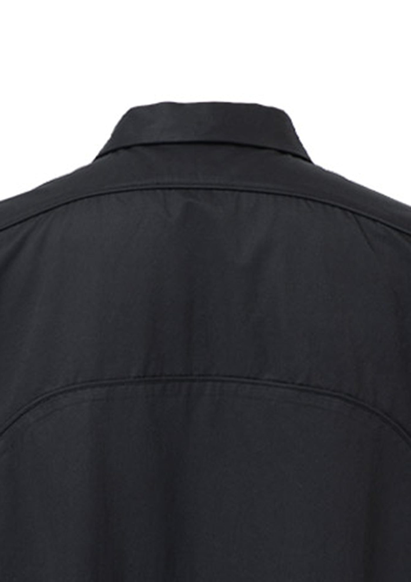 Spliced Metal Logo Half Shirt