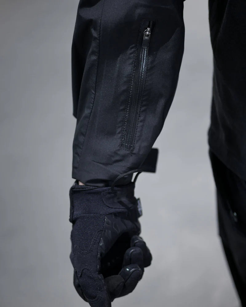 Cyberpunk Functional Waterproof Detachable Sleeves Jacket
