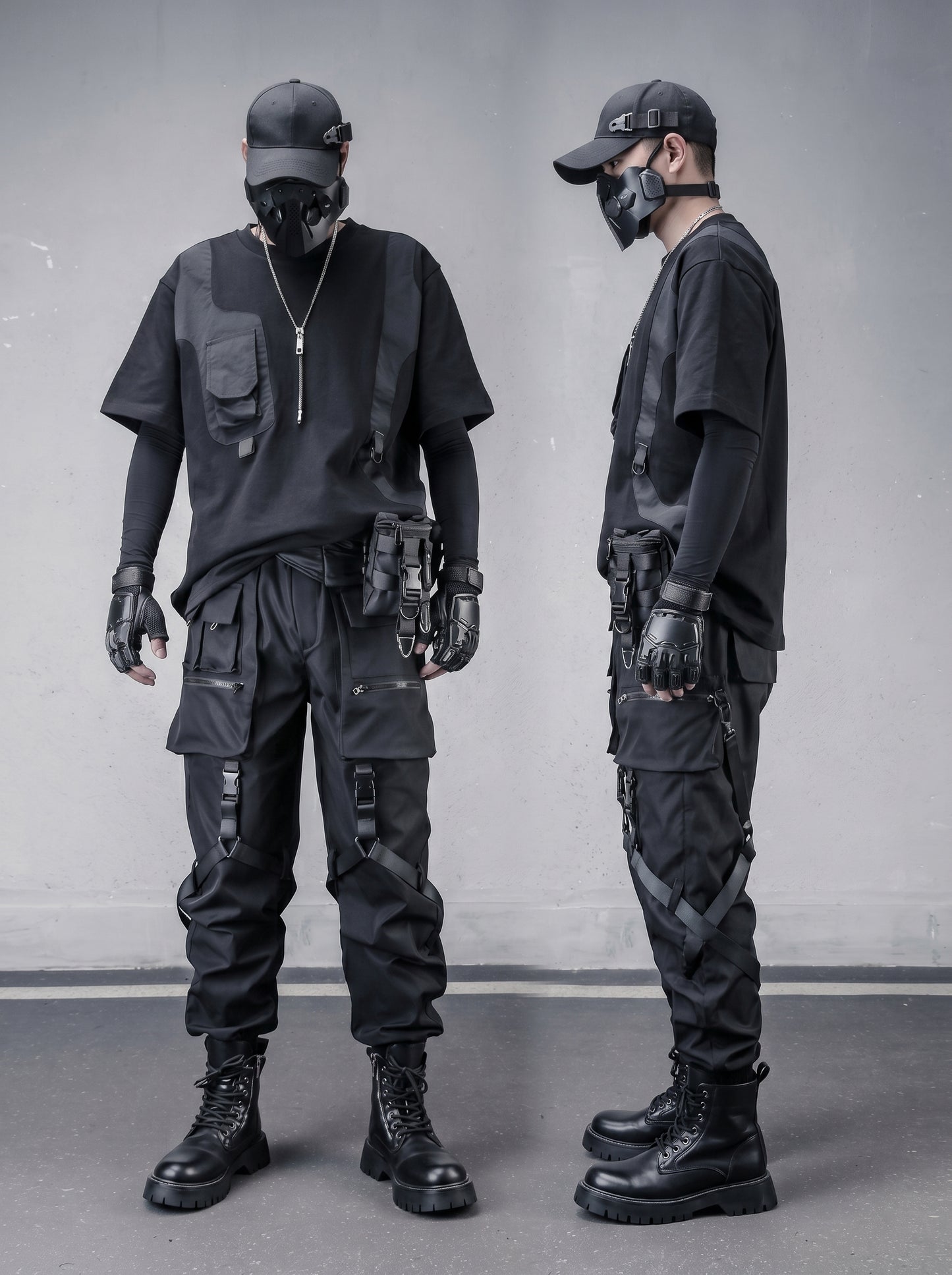 Ninja Outfit Set Top / Bottom