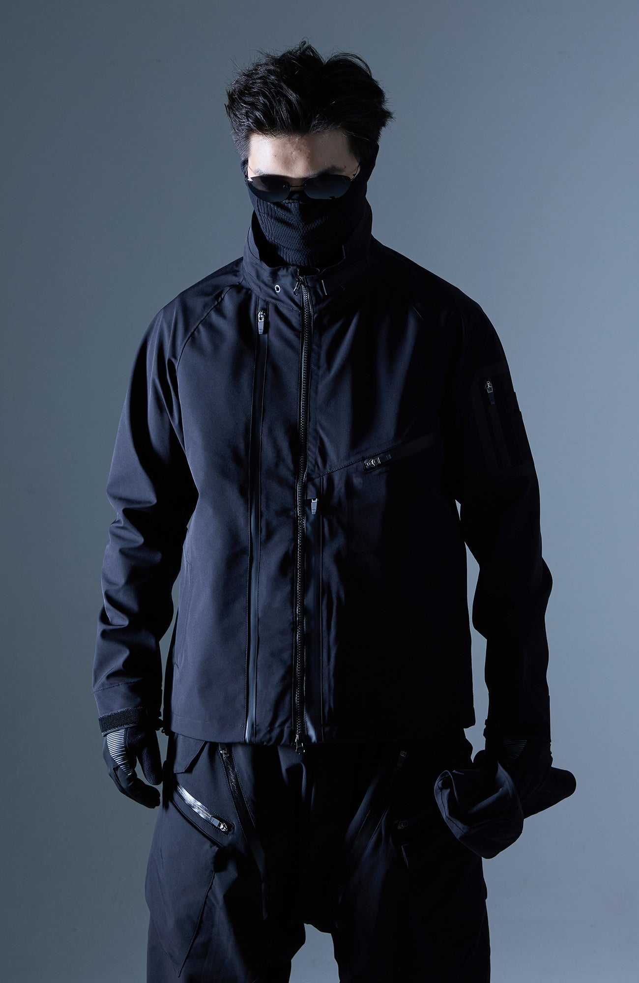 Tactical Waterproof Taped Hooded Jacket