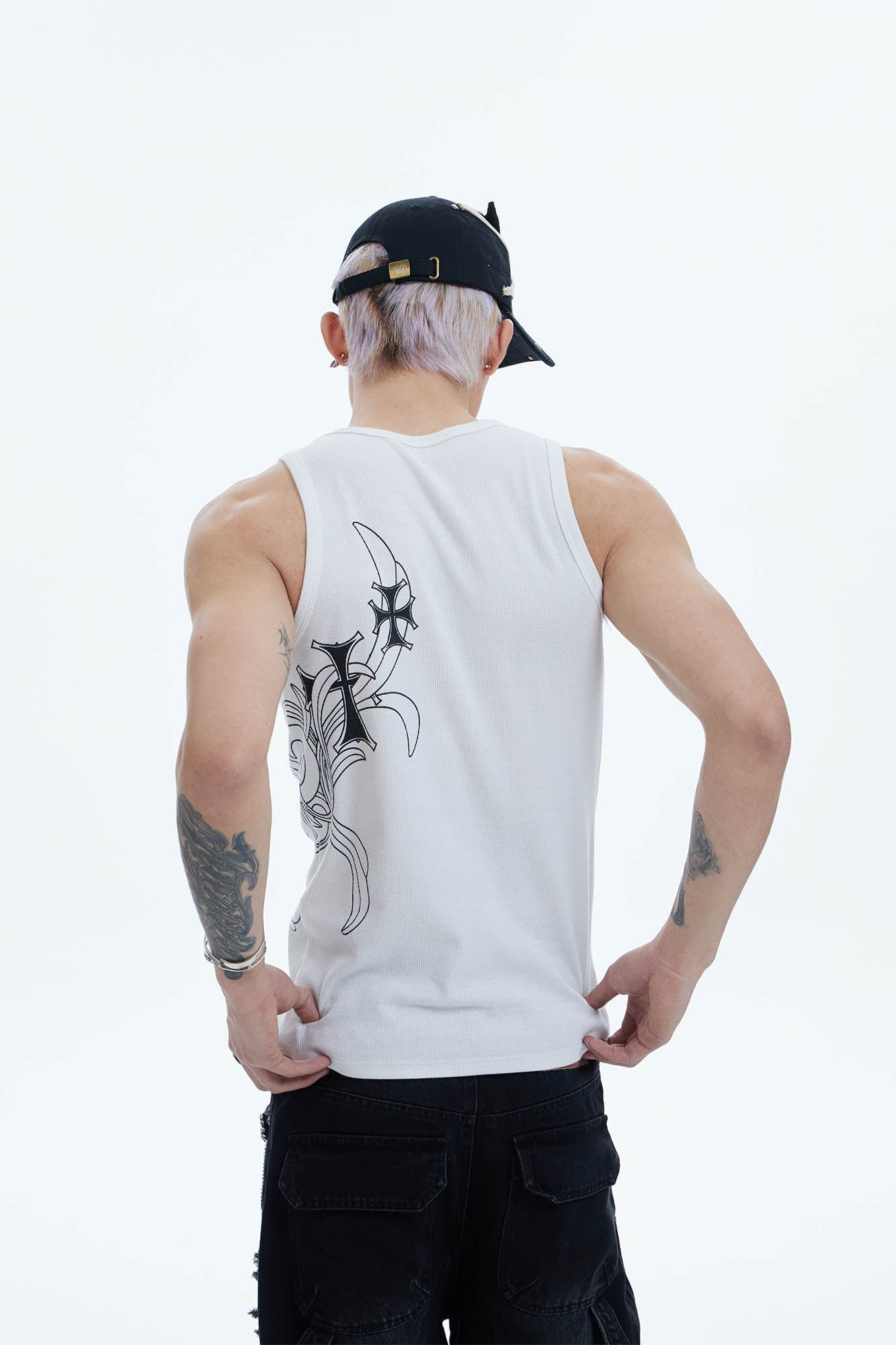 Cross Graphic Tank Top