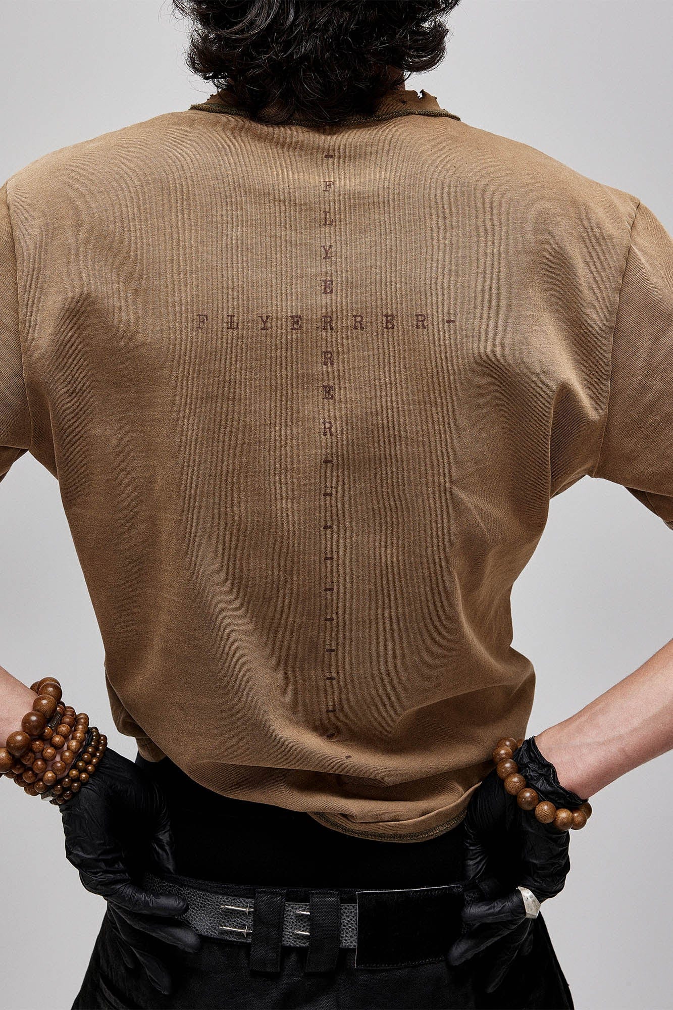 X-Silhouette Distressed Graphic T-Shirt