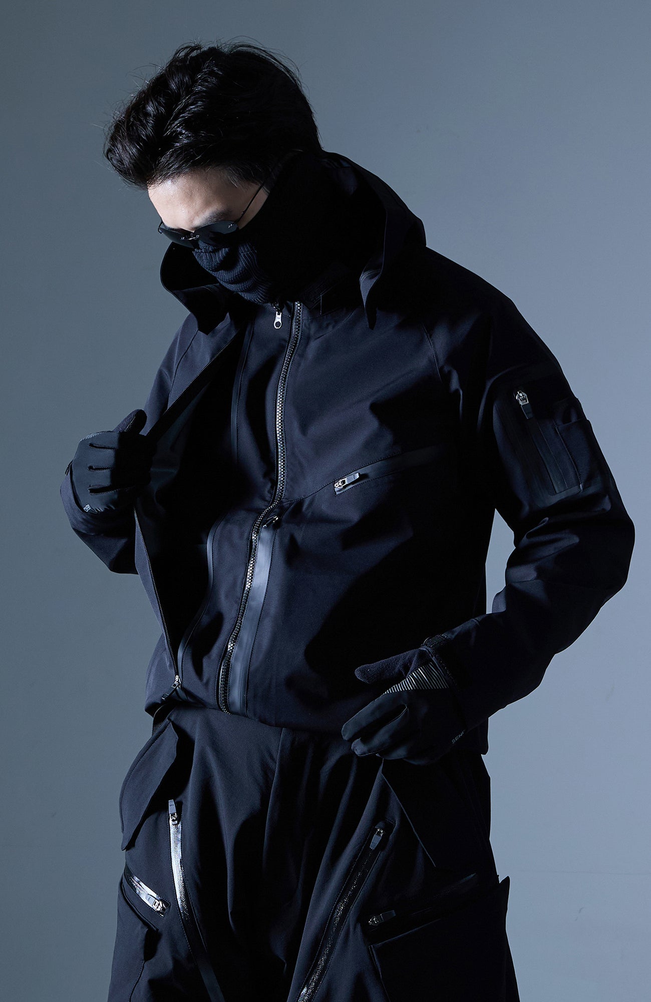 Tactical Waterproof Taped Hooded Jacket