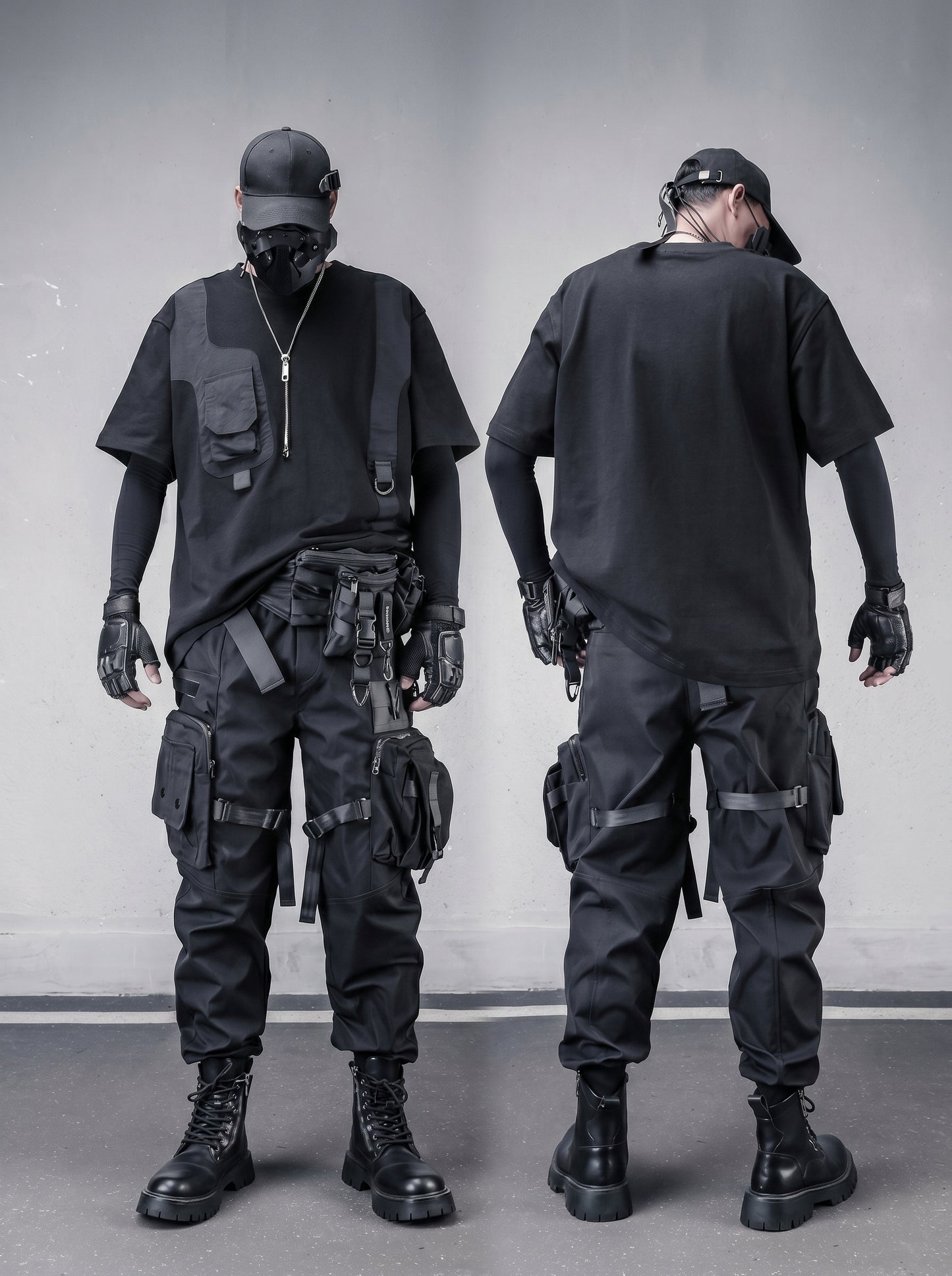 Ninja Outfit Set Top / Bottom