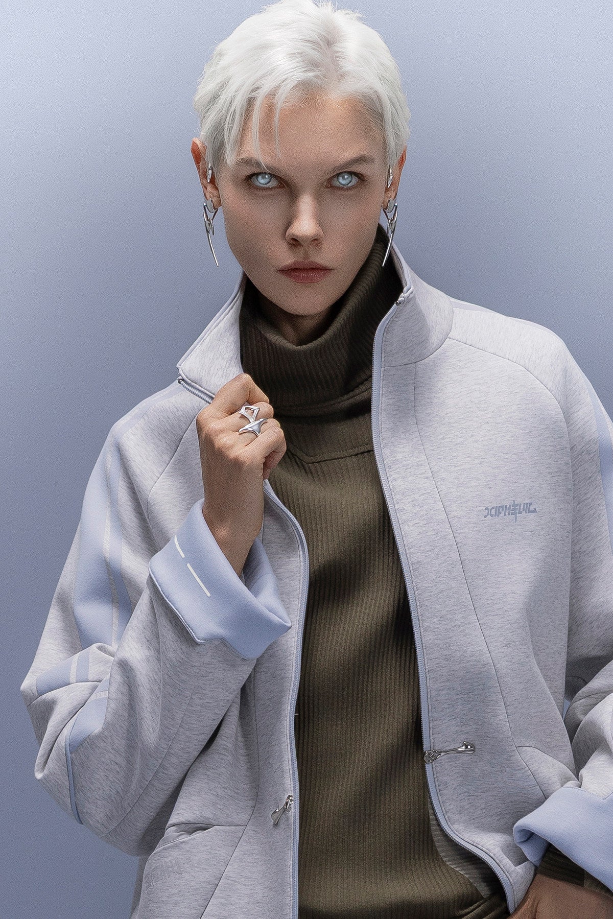 Anti-Wrinkle Cyberpunk High-Street Sport Jacket