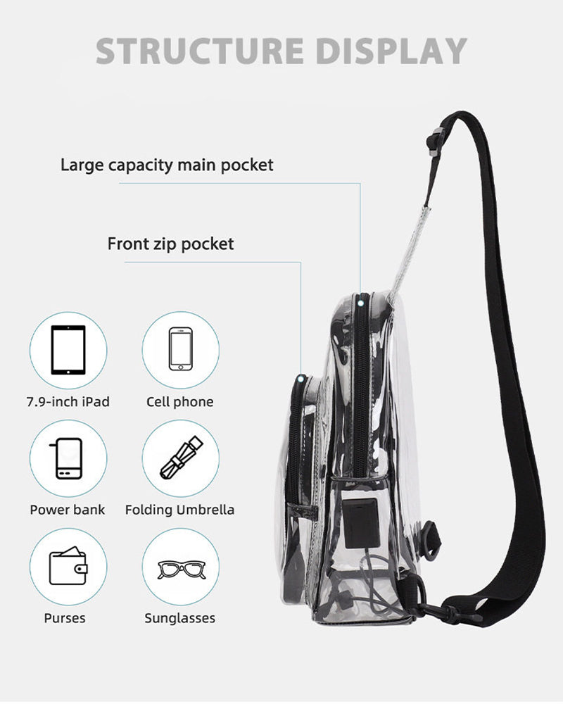 Transparent Shoulder Bag
