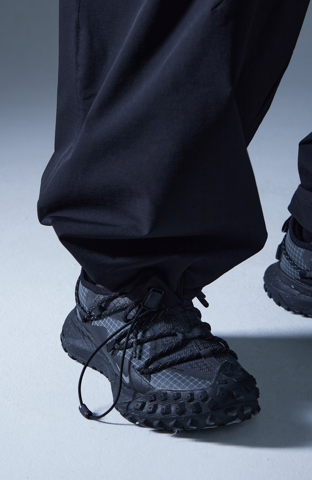Techwear Drop-Crotch Trousers