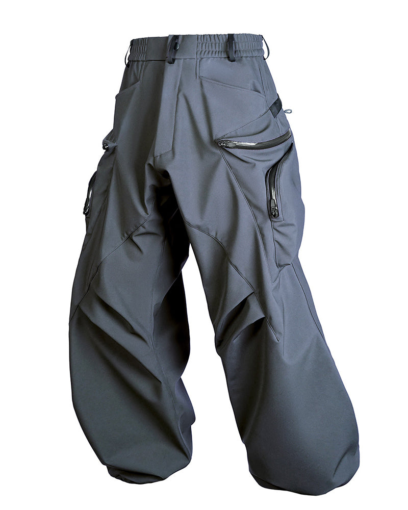 Multi-Pocket Zipper Water Repellent Techwear Pants