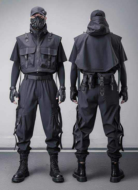 Ninja Outfit Set Top / Bottom