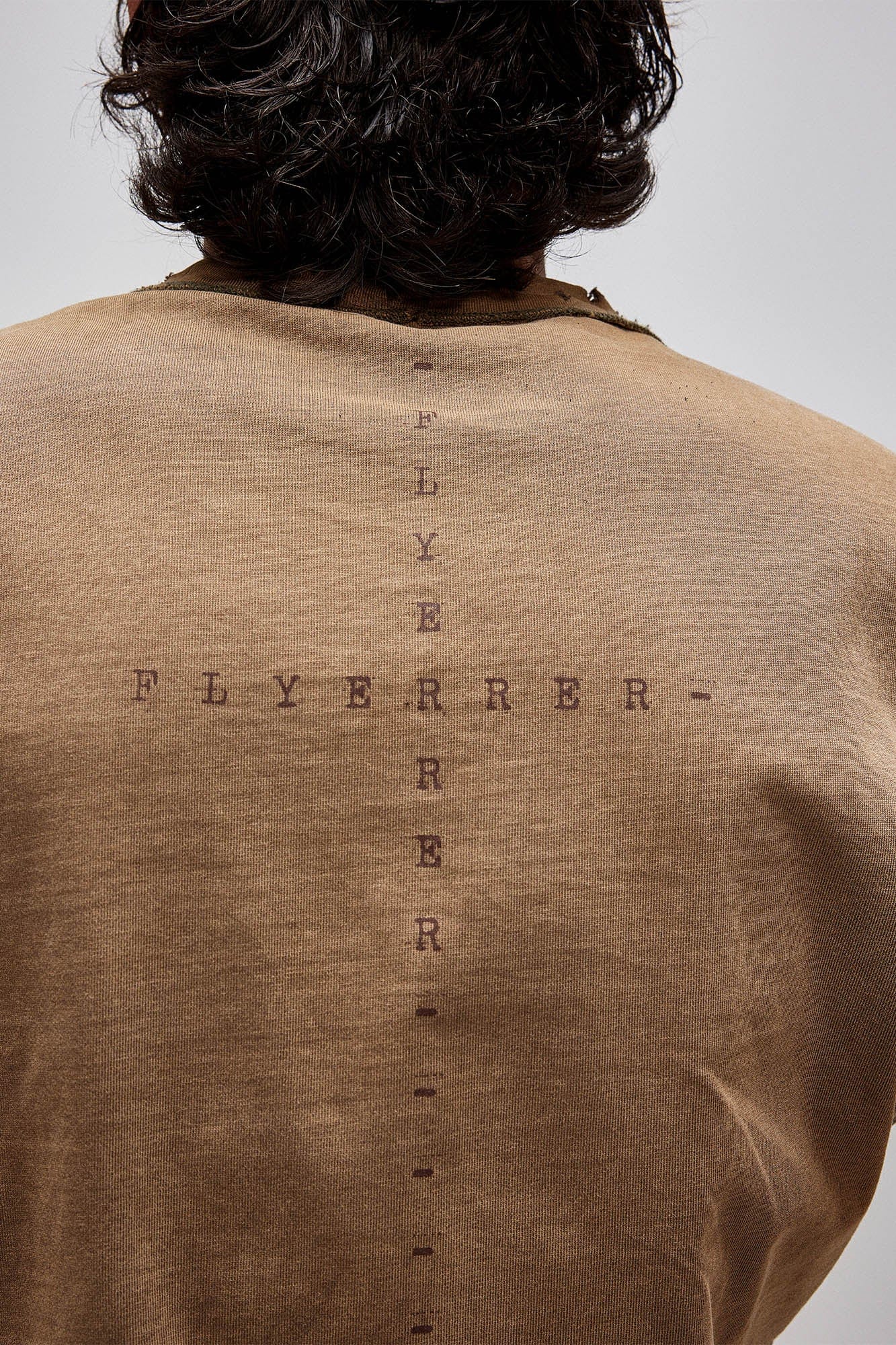 X-Silhouette Distressed Graphic T-Shirt