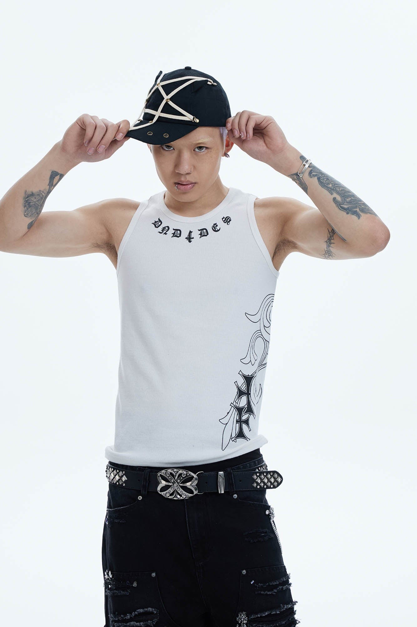 Cross Graphic Tank Top