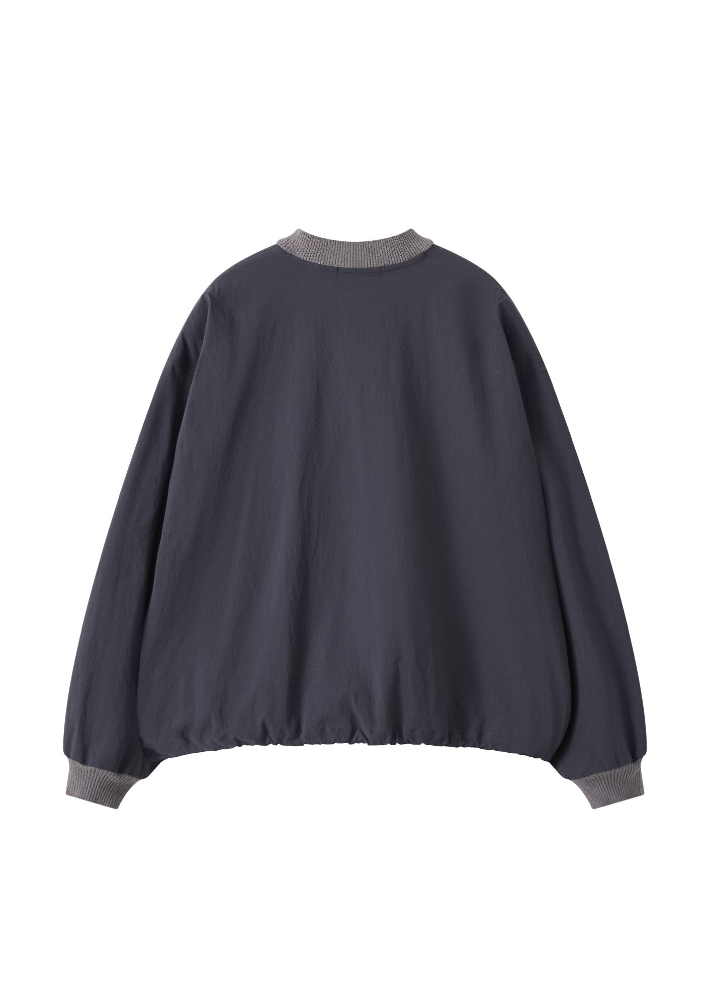 Water-Repellent Embroidered Drawstring Sweatshirt