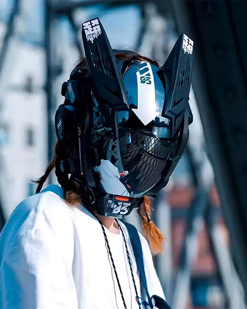 Futuristic Cosplay Cyberpunk Helmet Mask