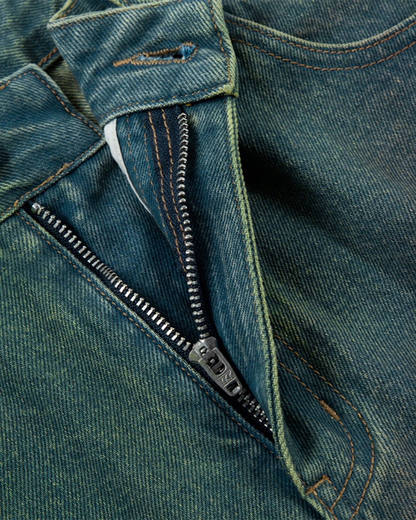 Deconstructed Washed Pants