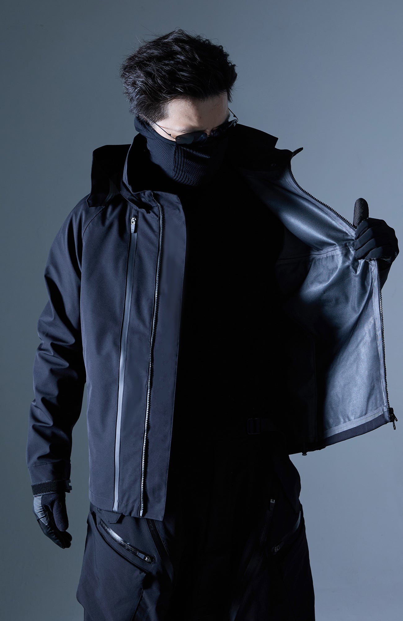 Tactical Waterproof Taped Hooded Jacket