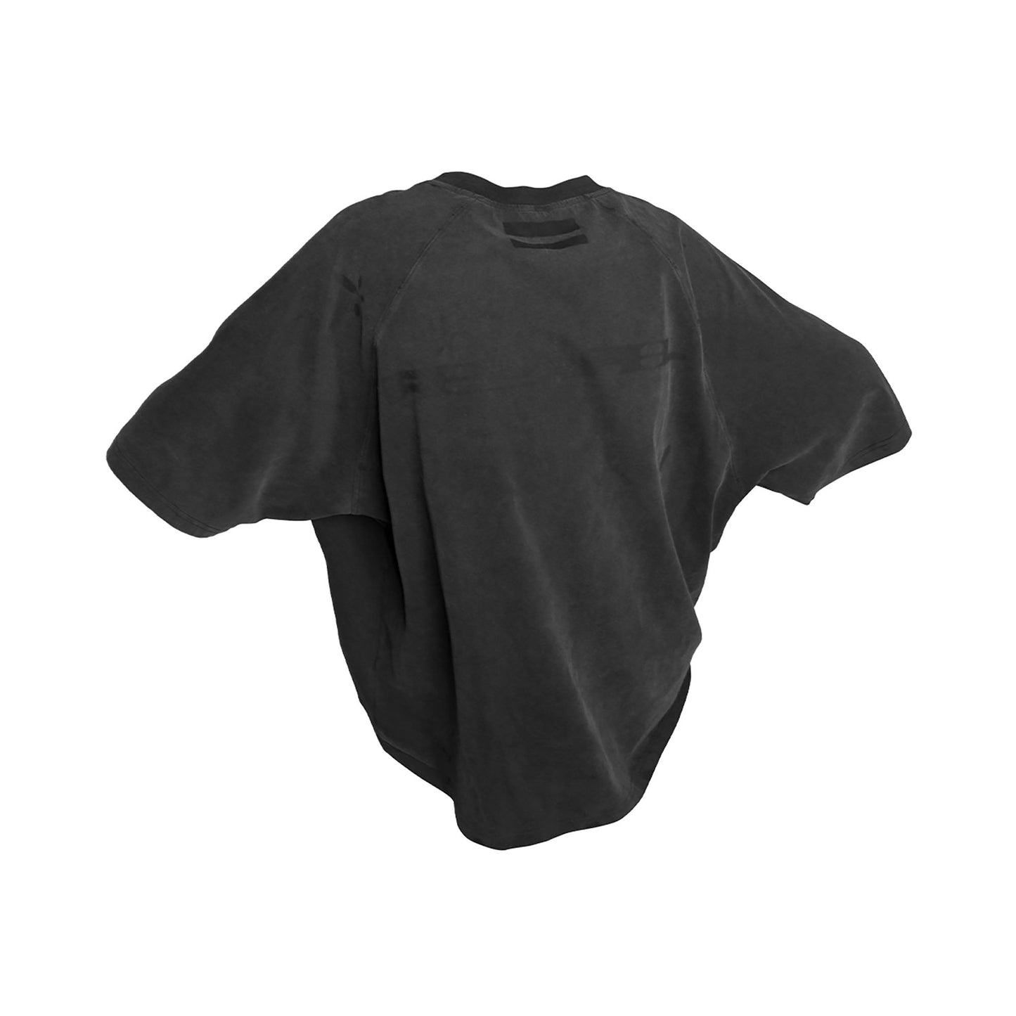 Washed Spliced Raglan T-Shirt