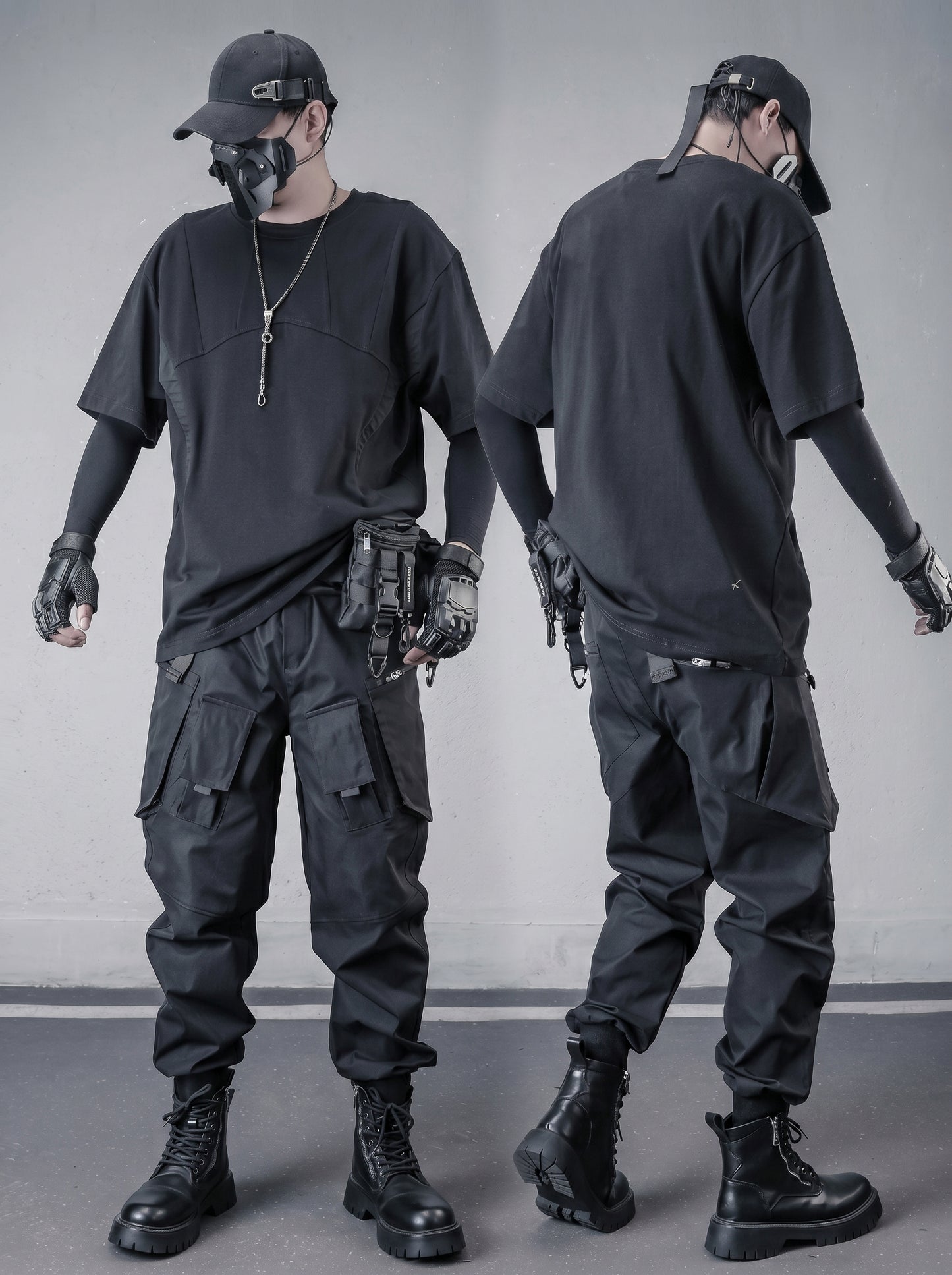Ninja Outfit Set Top / Bottom