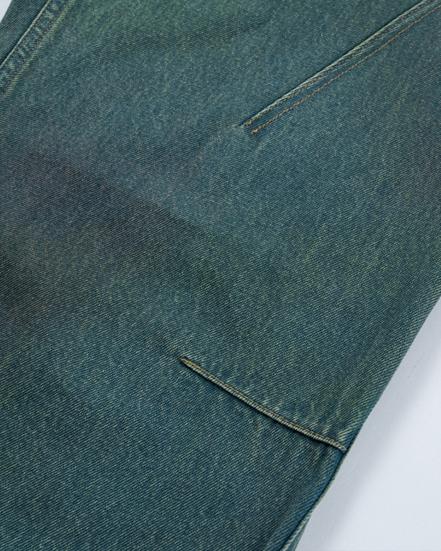 Deconstructed Washed Pants
