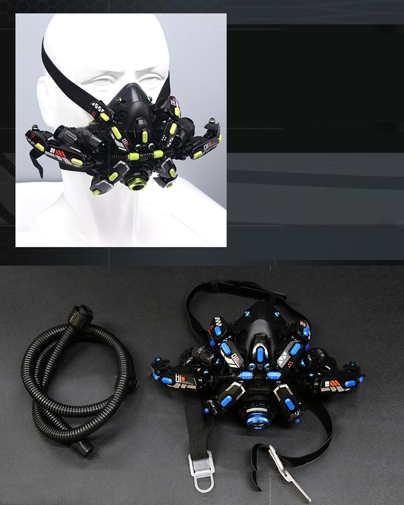 Futuristic Cyberpunk Half Face Mask