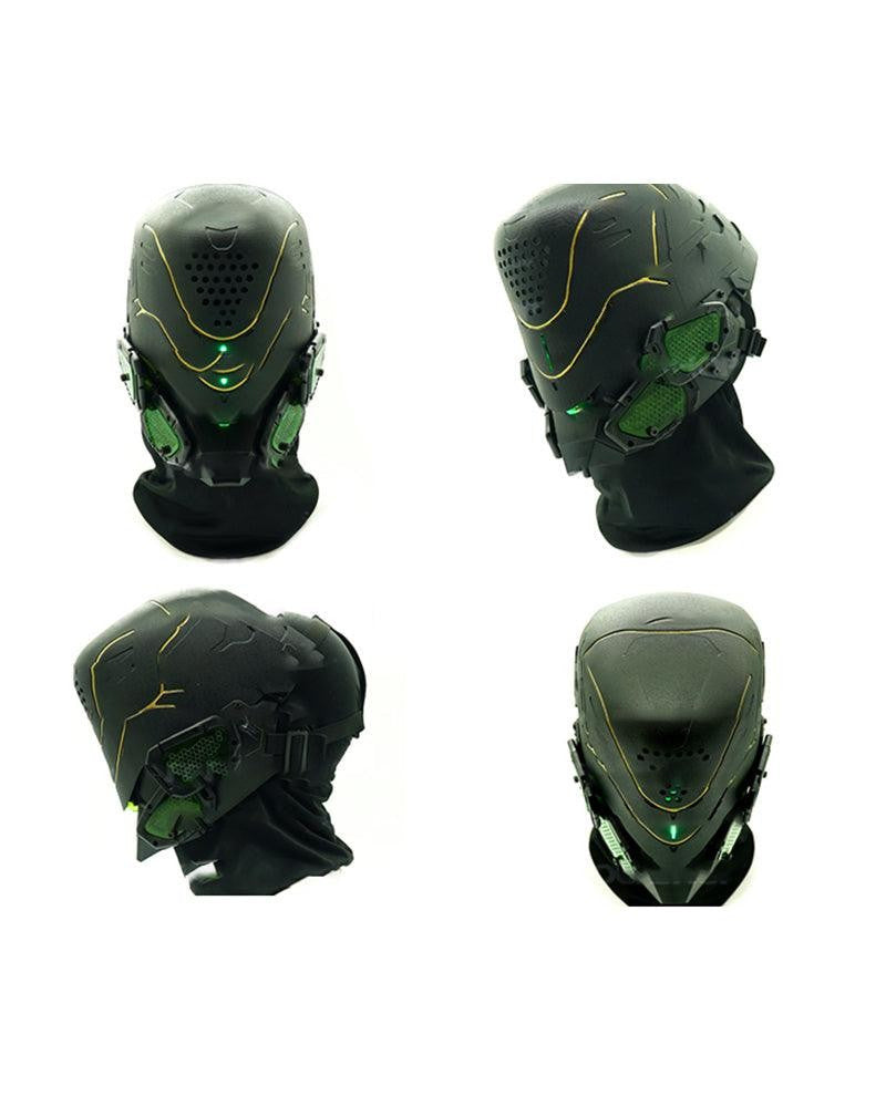 Futuristic Cyberpunk Helmet