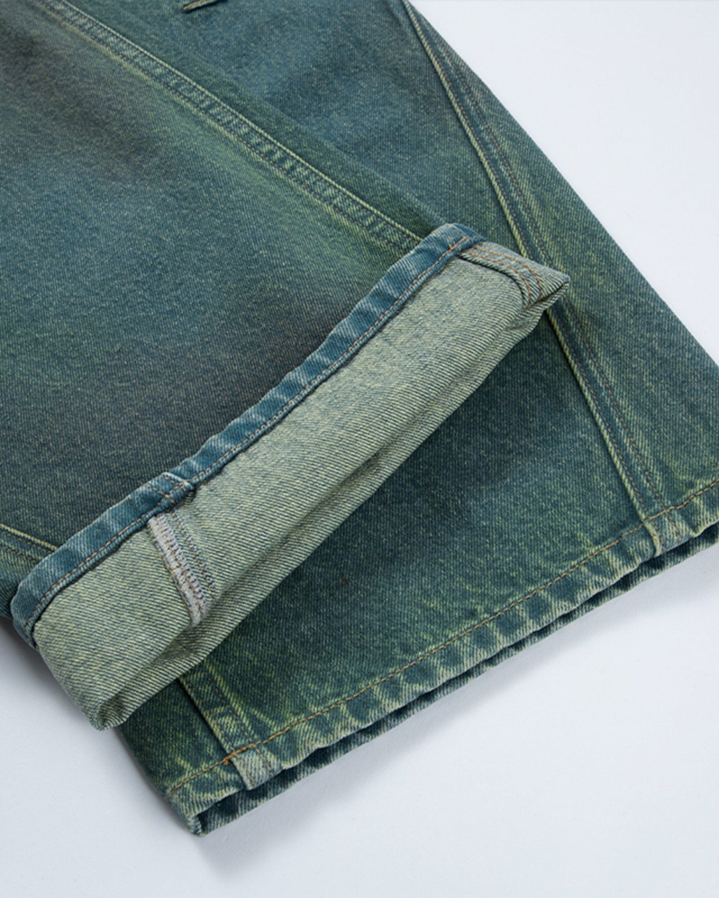 Deconstructed Washed Pants