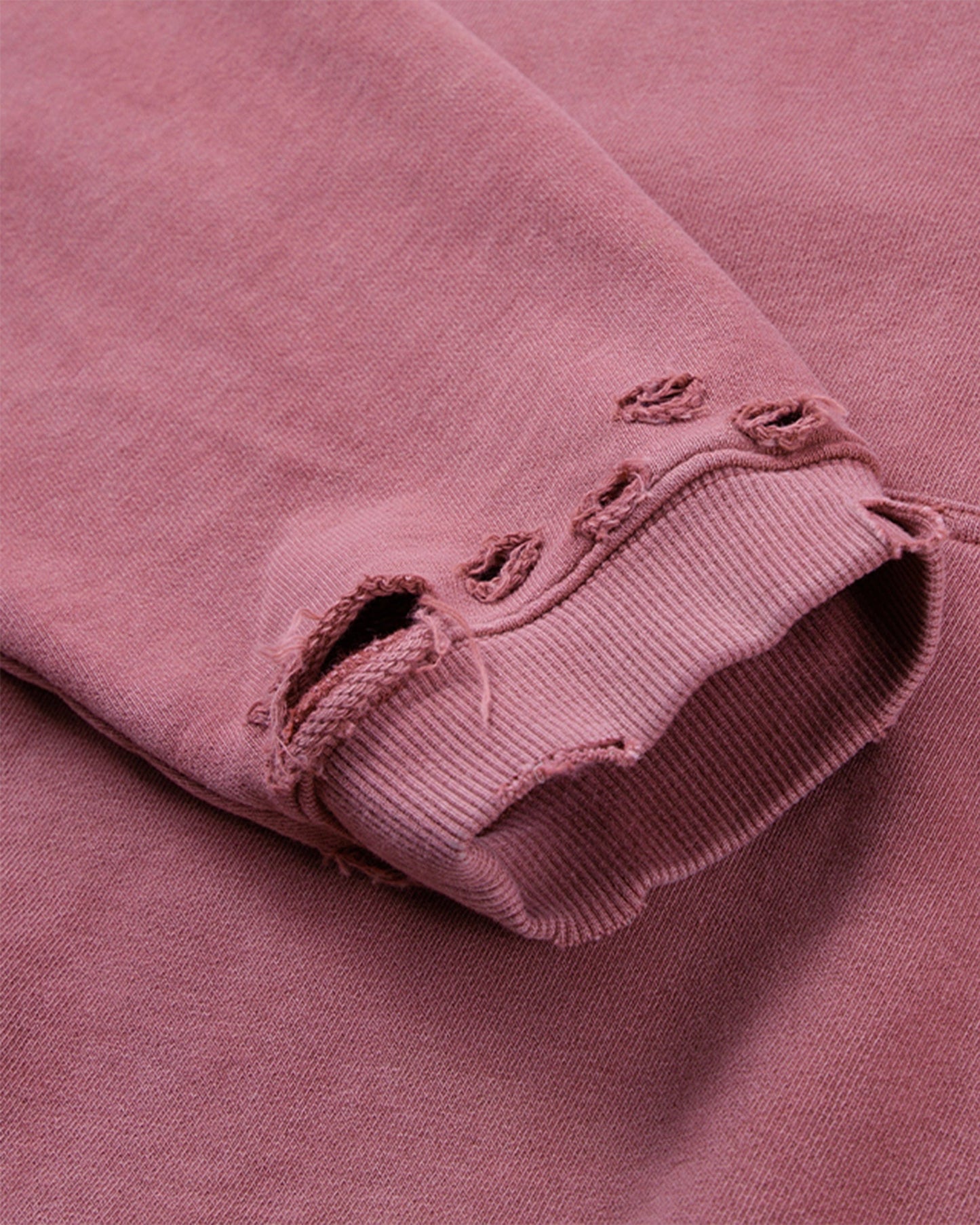 Essential Oversized Distressed Hoodie