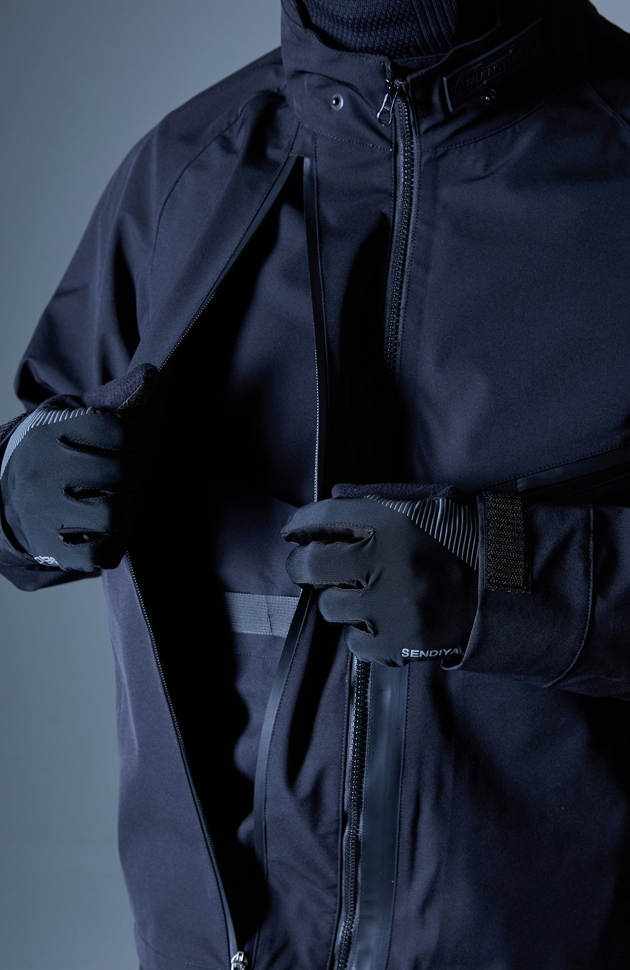 Tactical Waterproof Taped Hooded Jacket