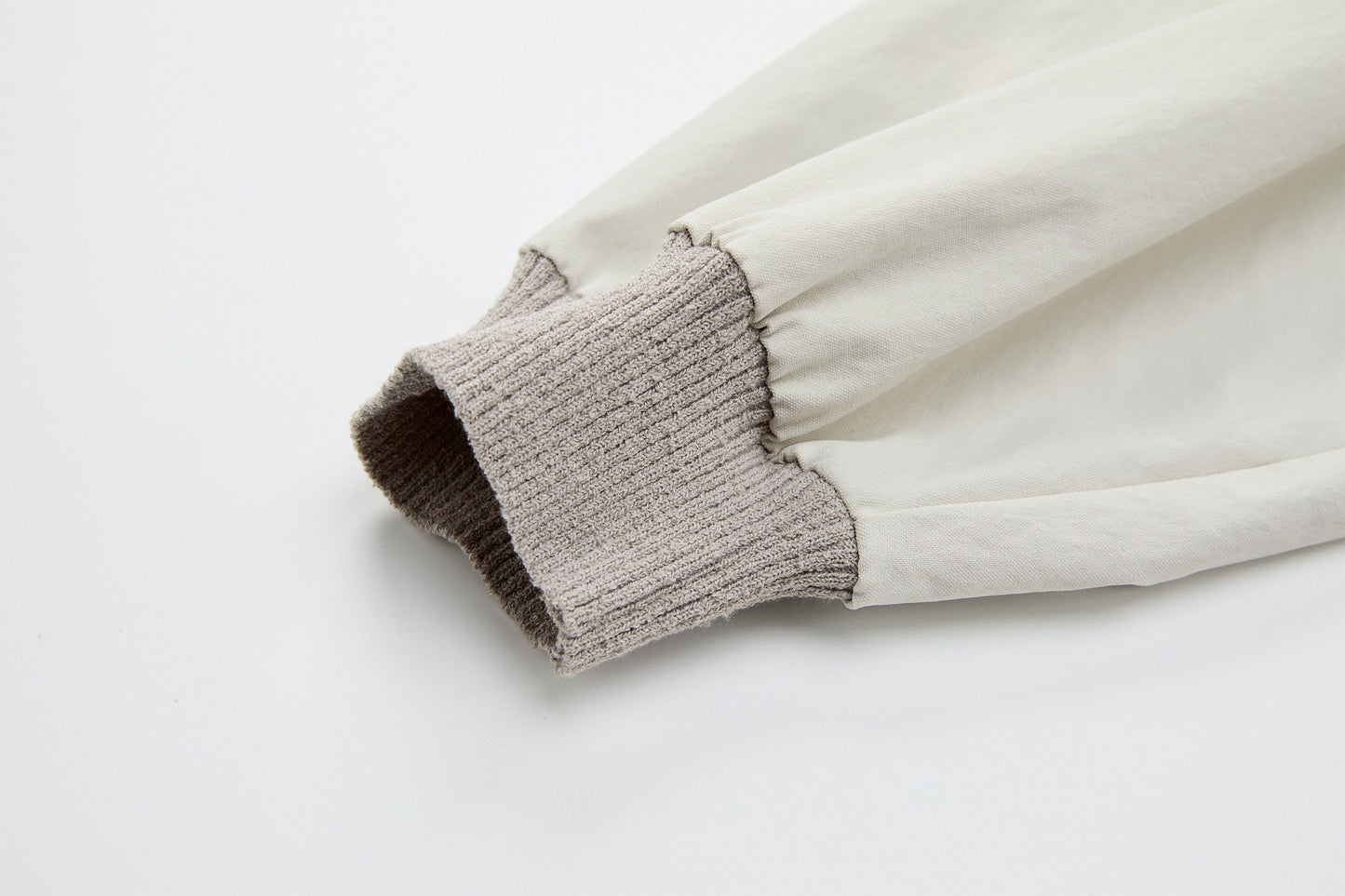 Water-Repellent Embroidered Drawstring Sweatshirt