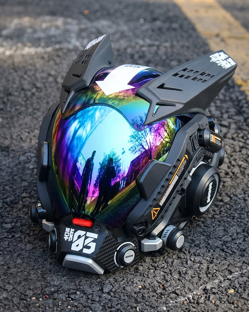 Futuristic Cosplay Cyberpunk Helmet Mask