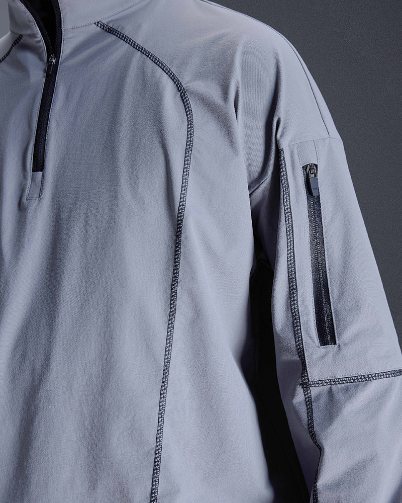 Water-Repellent Hiking Techwear Long-Sleeve Tee