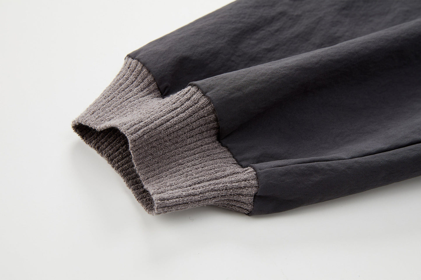 Water-Repellent Embroidered Drawstring Sweatshirt