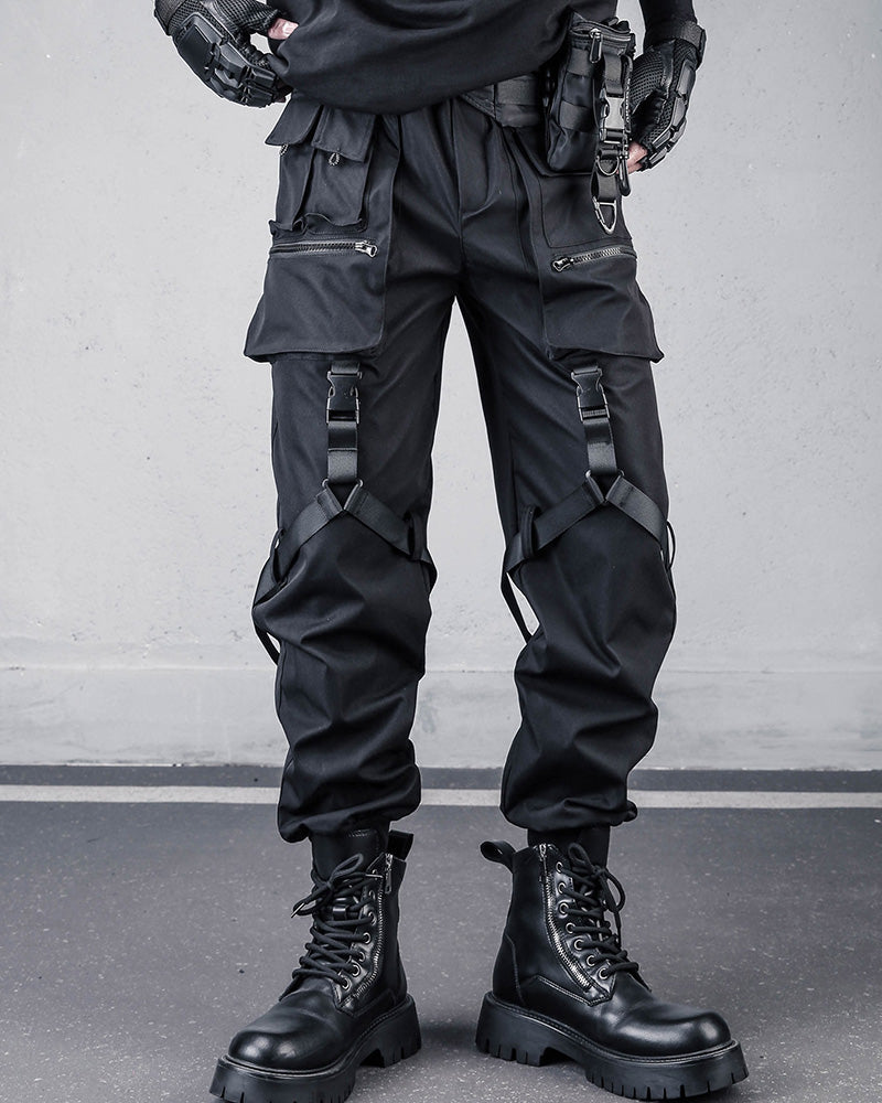 Functional Multi-Pocket Techwear Cargo Pants