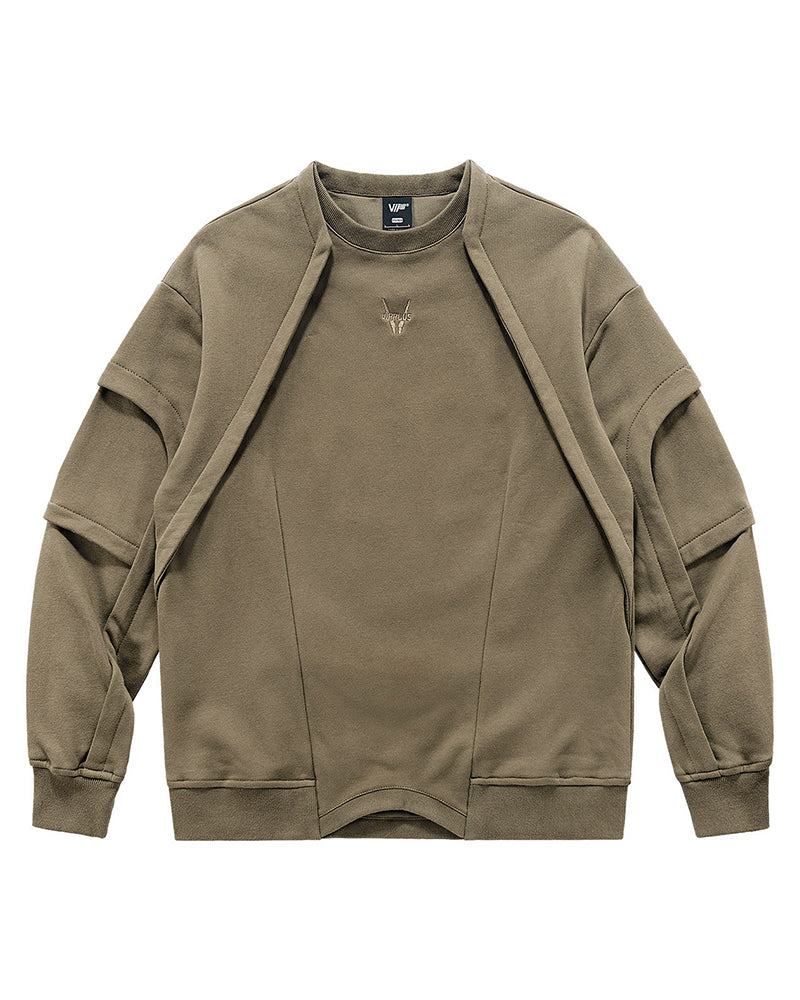 Cyberpunk Tech Pullover Sweatshirt