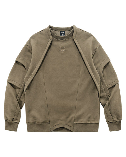 Cyberpunk Tech Pullover Sweatshirt
