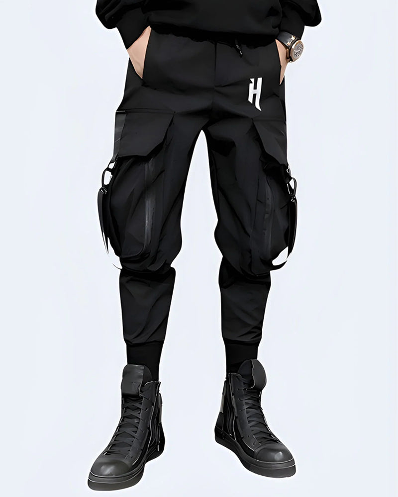 Dark Cargo Pants