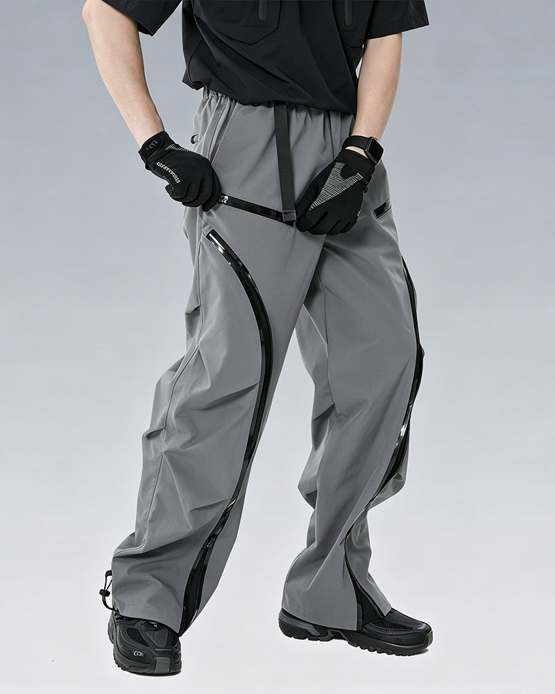 Arc-Zip Crinkled Water-Repellent Utility Pants