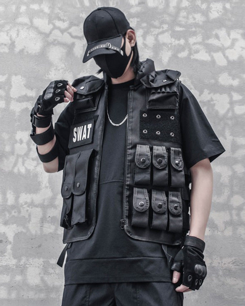 Tactical Multi-Pocket Cargo Vest