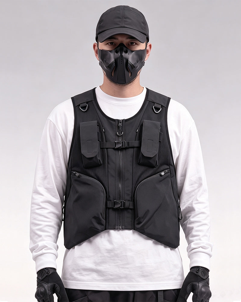 Functional Splicing Tactical Cargo Vest