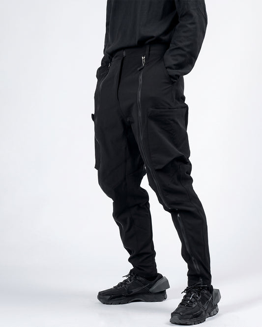 Dual-Zip Transformable Tactical Carrot Pants