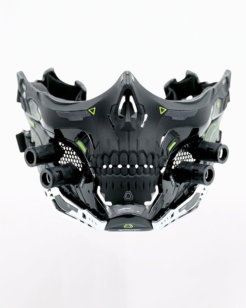 Cyberpunk Skull Half Face Mask