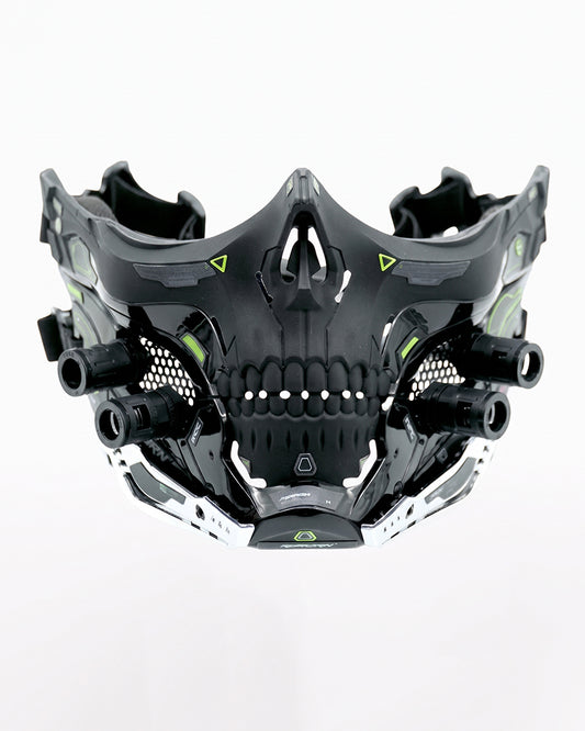 Cyberpunk Skull Half Face Mask