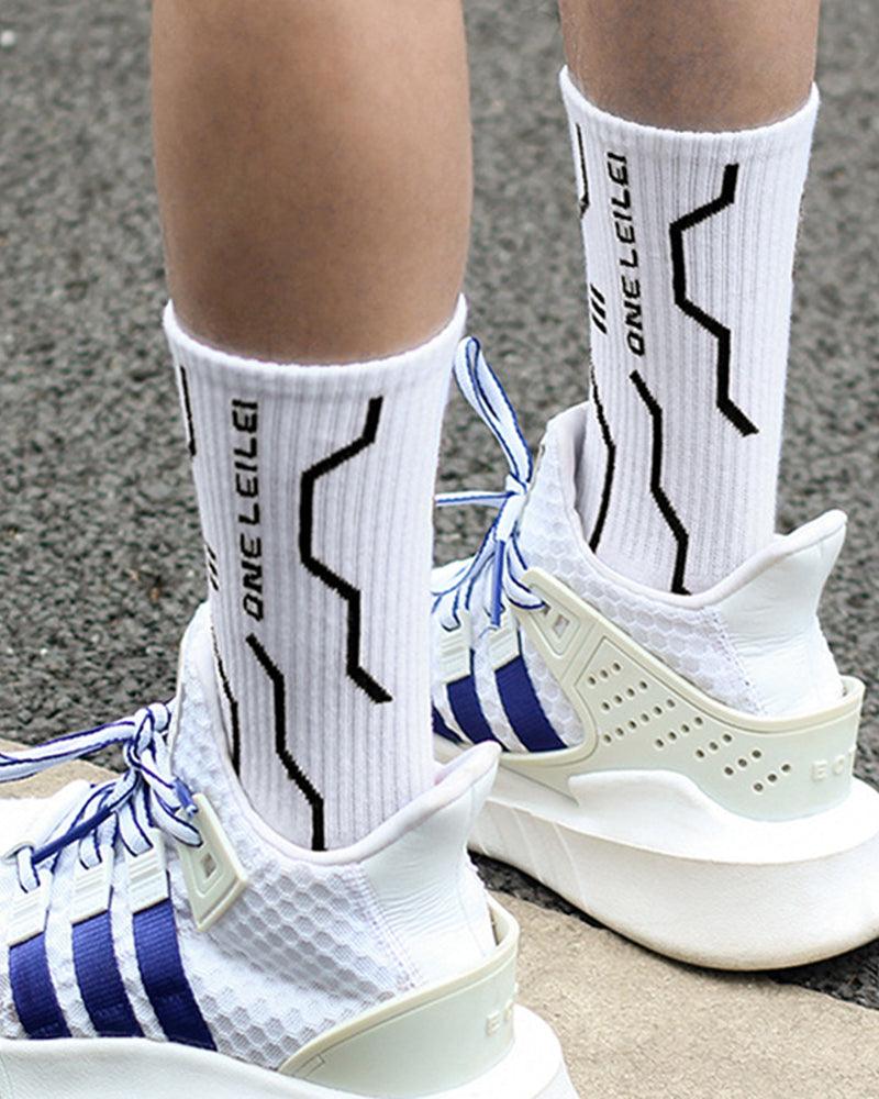 Lonely Warrior Cyberpunk Socks