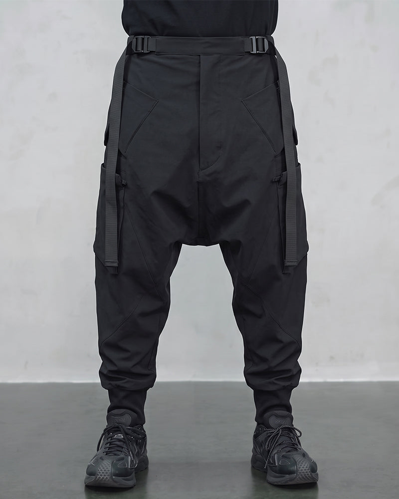 Water-Repellent Techwear Samurai Pants