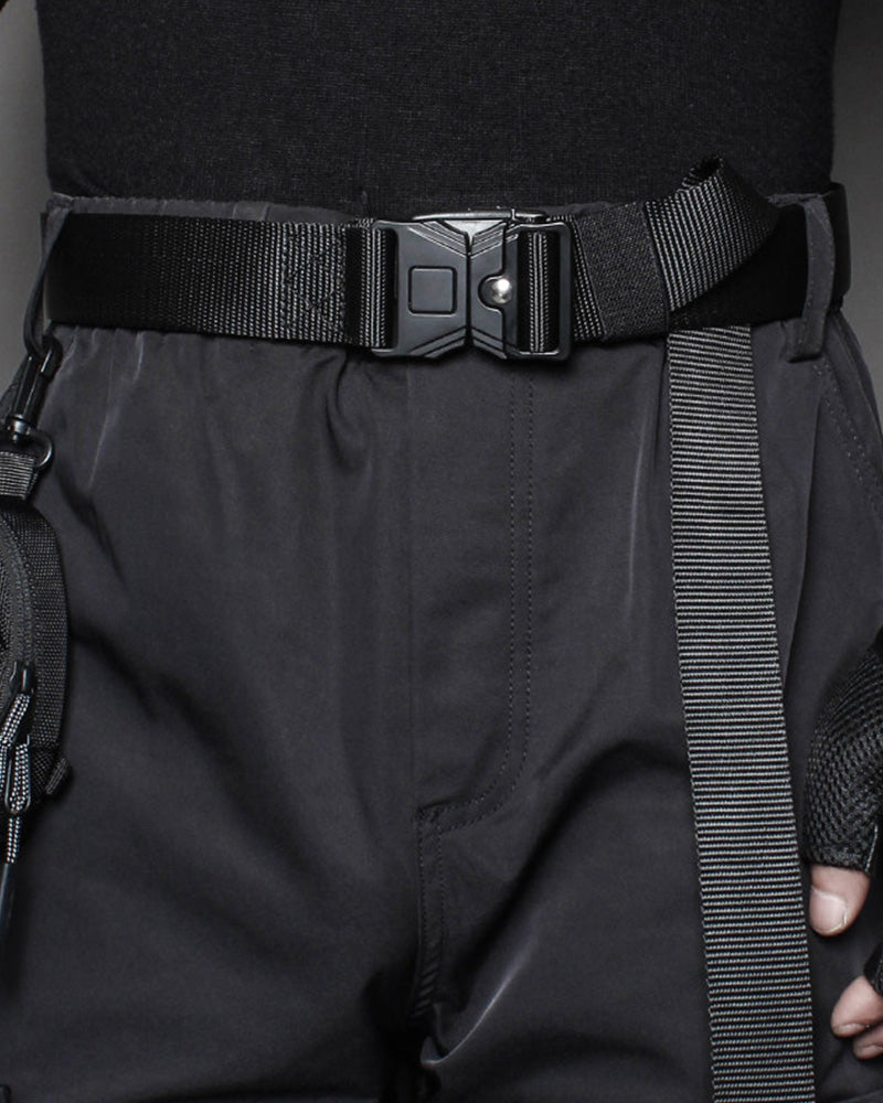 Techwear Quick-Release Tactical Utility Belt