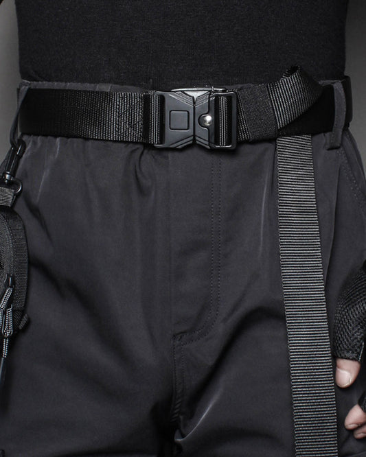 Techwear Quick-Release Tactical Utility Belt