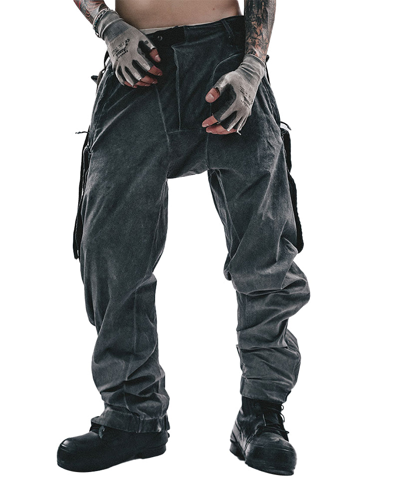 Wasteland Tech 3D-Cut Multi-Zip Panel Cargo Pants