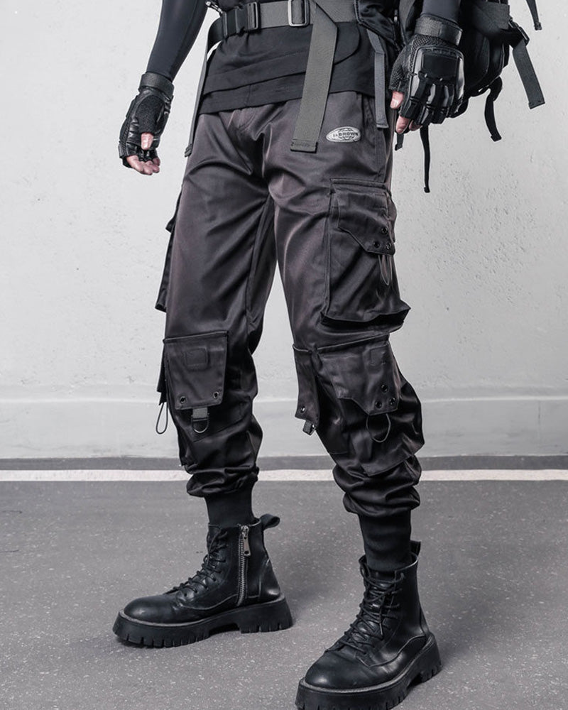 Functional Multi-Pocket Techwear Cargo Pants
