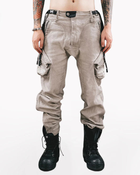Post-Apocalyptic Functional Distressed Cargo Pants
