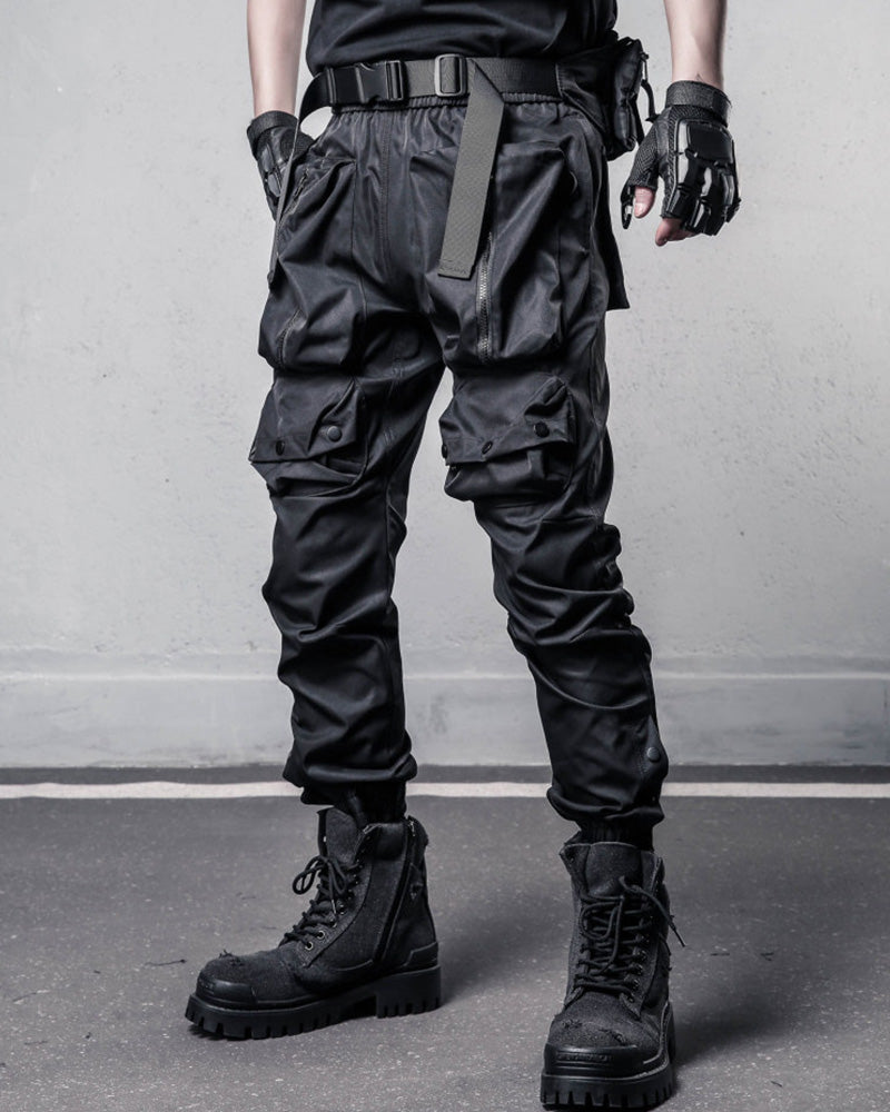 Functional Multi-Pocket Techwear Cargo Pants