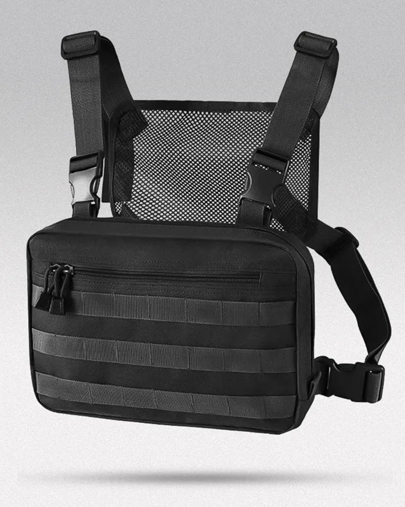 Cyberpunk Tactical Chest Bag Modular Utility Bag